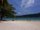 マレーシアの白砂が美しいビーチ