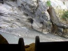 大理石の断崖絶壁がつづくタロコ渓谷