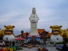 基隆市で最大の中正公園にある大観音菩薩像