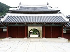 韓国ドラマで使用したお寺などが再現されている