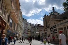 チェコの有名温泉地の可愛らしい街並み