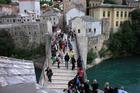 ネレトヴァ川にかかるスタリ・モスト（Stari Most,「古い橋」）