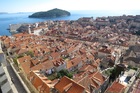 アドリア海の真珠と称される美しい町の眺め