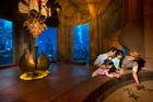 古代遺跡をテーマにした水族館「The Lost Chambers Aquarium」