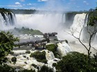 イグアスの滝ブラジル側を訪問。パノラマビューをお楽しみください。