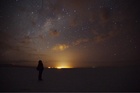 ウユニ塩湖で360度の星空を満喫