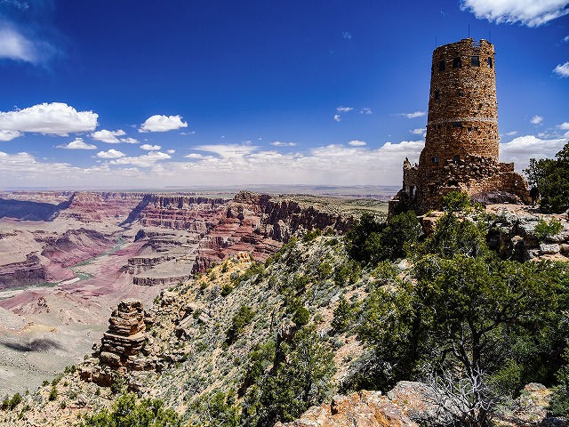 デザートビューポイントからの景色