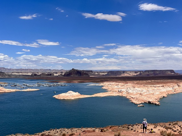 広大なレイクパウエル