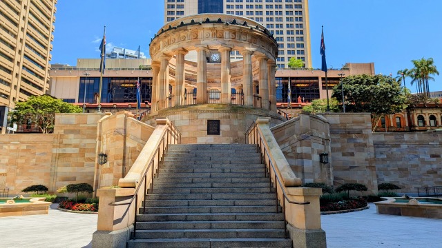 アンザック広場の支柱