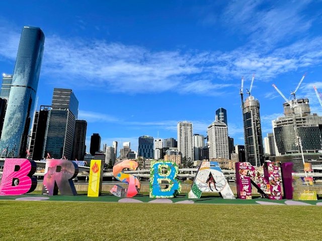 サウスバンクのブリスベンサイン