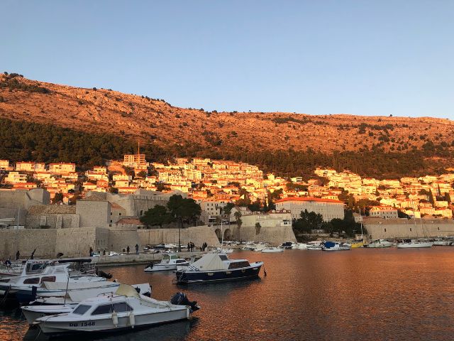 ドブロブニク旧市街 港