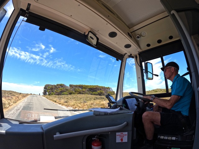 快適なバスによる移動