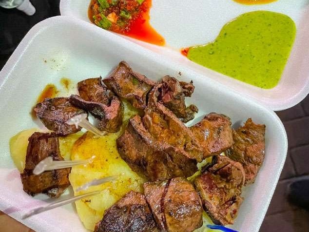 定番のアンティクーチョ、是非ご賞味ください