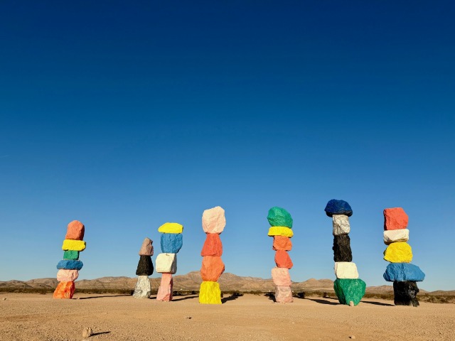 人気の写真スポット、セブンマジックマウンテン