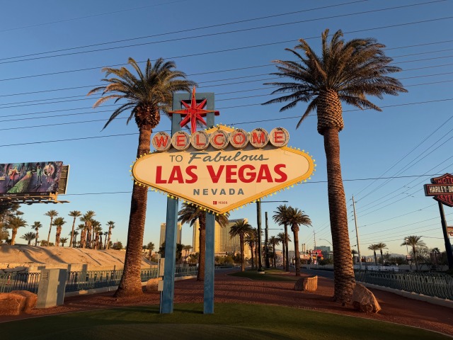 定番のラスベガスサイン