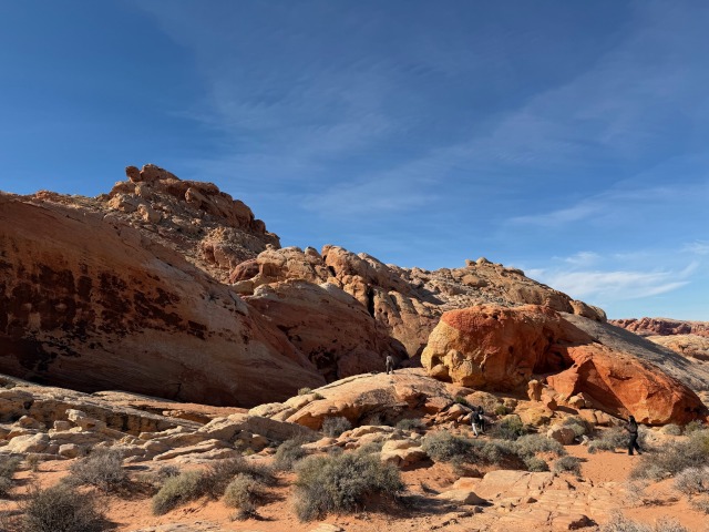 バレーオブファイアのレインボービスタ