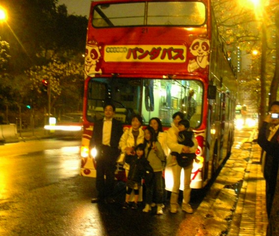 香港オープントップバス ナイトドライブ 日本語ガイド付き ホットホリデー