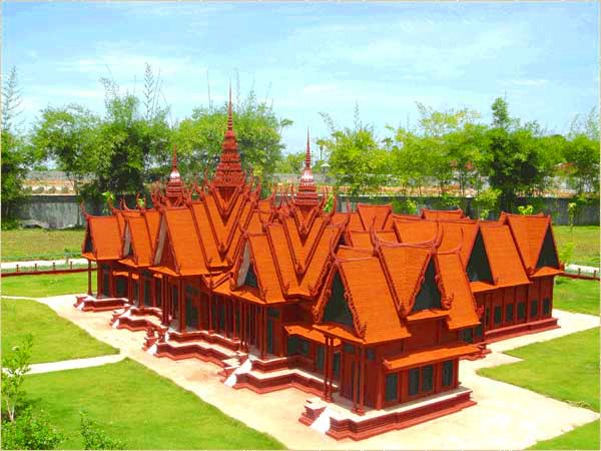 カンボジア国立博物館のミニチュア