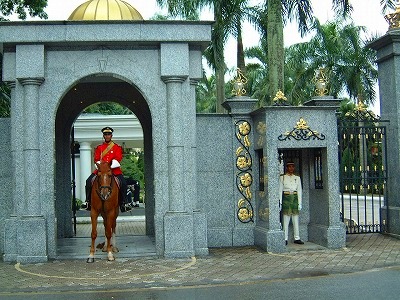 マレーシア王宮の衛兵