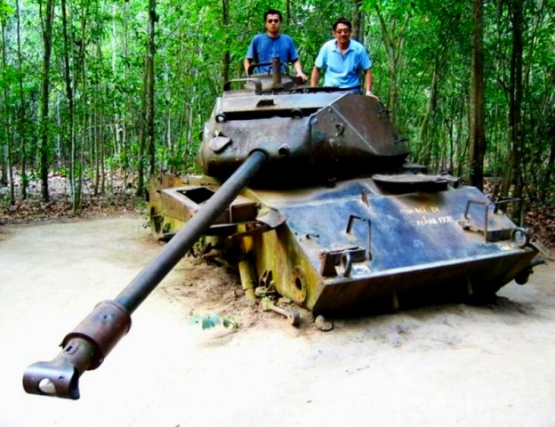 ベトナム戦争で使われていた戦車