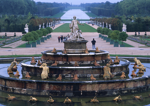 ベルサイユ宮殿の庭園