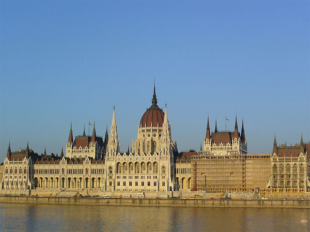 ブダペストの世界遺産を構成する国会議事堂