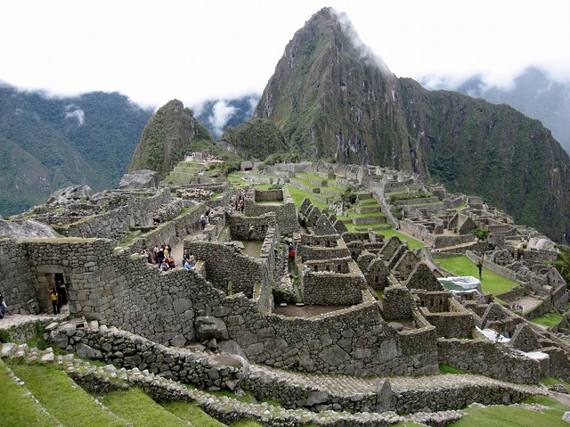 インカ文明の集大成、マチュピチュ遺跡