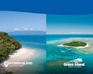 人気のグリーン島とフィツロイ島!!2つの島を一日で楽しもう!