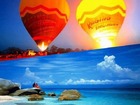 1日で満喫！熱気球 と フィッツロイ島
