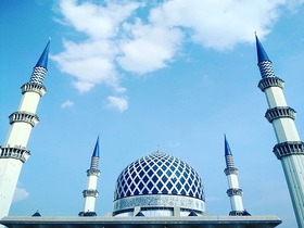 人気のブルーモスク入場！マレーシア三大宗教の旅【日本語ガイド】