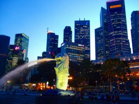 ローカル中華ディナーとリバーボート夜景鑑賞