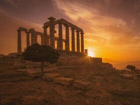 アテネ観光の見どころ巡り＆ポセイドン神殿 サンセット満喫 1日ツアー【英語ガイド】