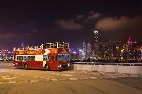 ビッグバスツアー香港 バスで夜景観賞！ナイトツアー乗車券