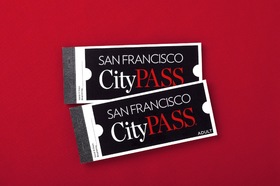 サンフランスシスコ シティパス（ケーブルカー、水族館等名所5か所使える割引冊子）