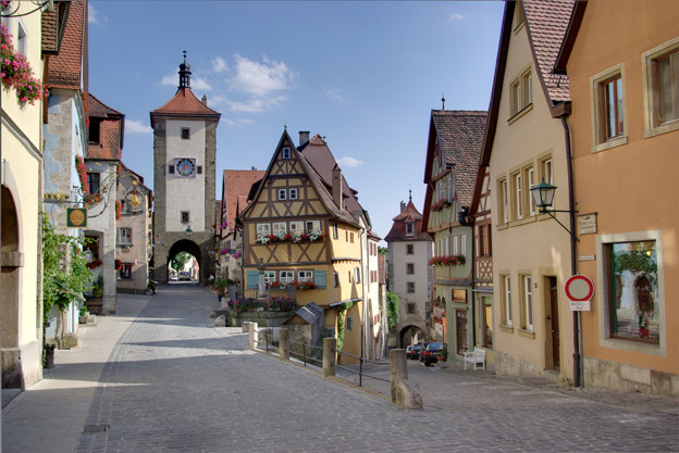ドイツで最も保存状態のよい中世の町! ローテンブルク1日観光ツアー!