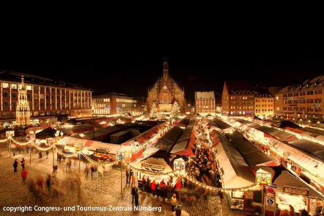 2つのクリスマスマーケットへ！ ニュルンベルクとローテンブルク [11月30日～12月23日限定/ フランクフルトまたはミュンヘンで終了/ みゅう]